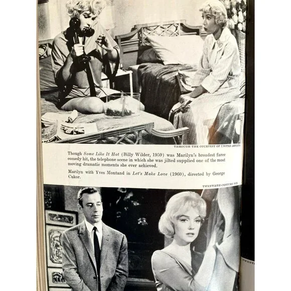 Vintage Marilyn Monroe A Composite View Edward Wagenknecht Hardcover 1969 RARE! - Picture 2 of 10